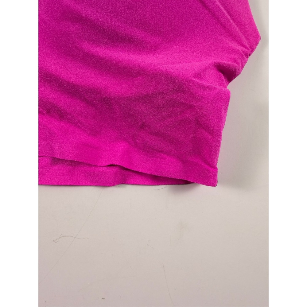 Victorias Secret PINK Wireless Bralette Magenta Pink Padded Seamless Size 4 - Picture 3 of 11